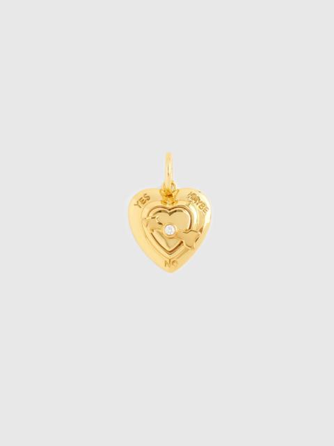 Madewell Heart Spinner Charm