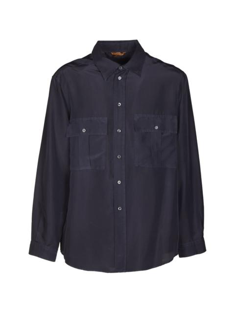 BARENA flap-pocket shirt