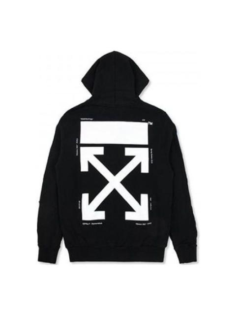 Off-White Off-White Mens Medal Back Arrows Sketch Cotton Zipper Normal Fit OMBB030S180030081000