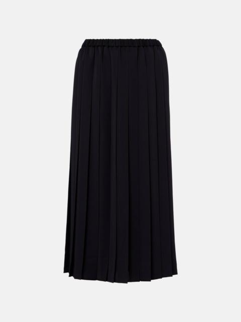 Junya Watanabe Pleated midi skirt