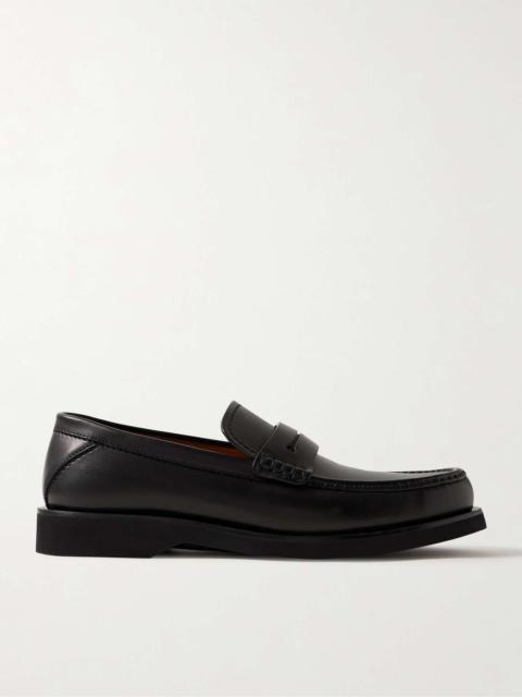 ZEGNA X-Lite Leather Penny Loafers