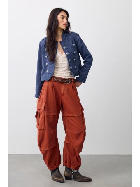 FREE PEOPLE We The Free Reef Curved Twill Cargo Pants