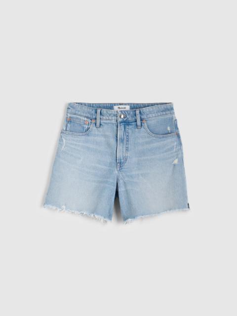 Madewell The Curvy Perfect Vintage Mid-Length Jean Short