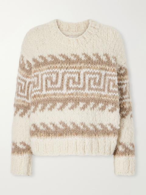 SUZIE KONDI Sazan Jooshi cashmere sweater Ivory