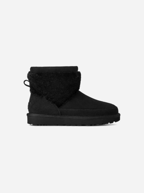 UGG ® Women's Classic Mini Snugscape Suede Classic Boots in Black