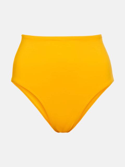 Conquete high-rise bikini bottoms