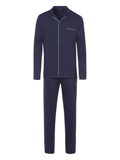 HANRO Night And Day Button Front Cotton Pajama Set