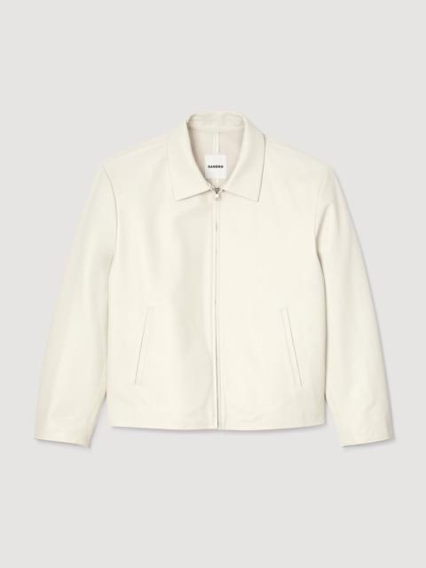 Sandro LEATHER JACKET