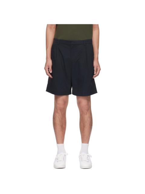 A.P.C. Navy Crew Shorts
