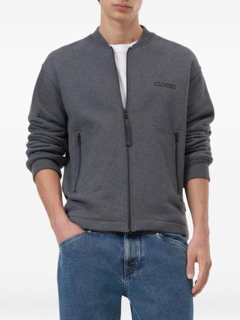 CLOSED zip-front cotton sweater