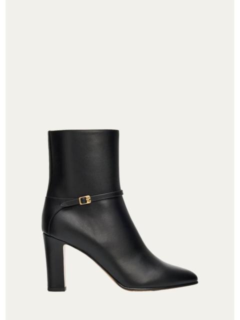 Valentino 100mm Cuttie Leather Slingback Pumps