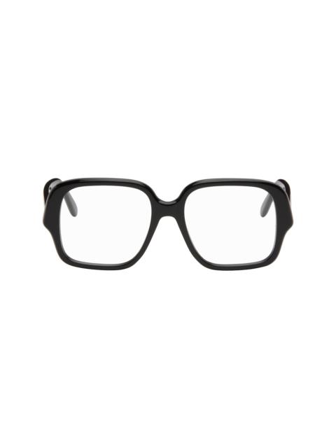 Loewe Black Large Square Glasses