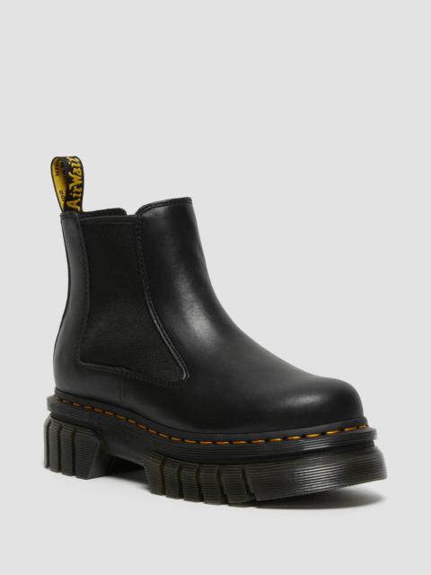 Dr. Martens Audrick Nappa Leather Platform Chelsea Boots