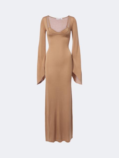 AYA MUSE Zair layered gown
