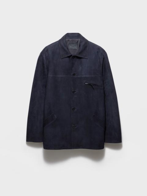 Prada Suede caban jacket