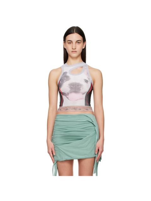 OTTOLINGER Multicolor Mesh Tank Top