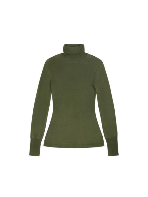 entire studios TURTLE NECK LONG SLEEVE MOSS