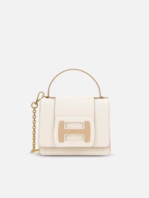 HOGAN Hogan H-Bag Crossbody Bag Micro Ivory