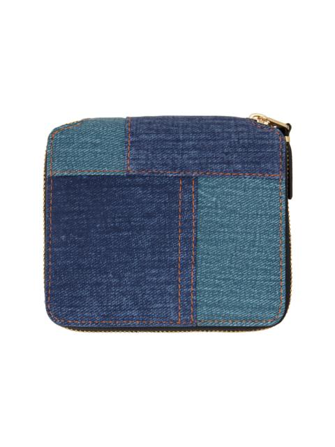 Comme Des Garçons Blue Denim Pocket 2100DP Wallet