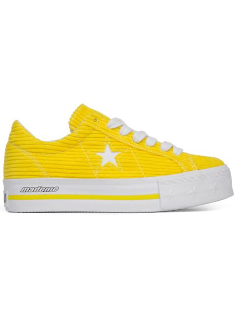 Converse Converse One Star Platform Ox MadeMe Vibrant Yellow (Women's)