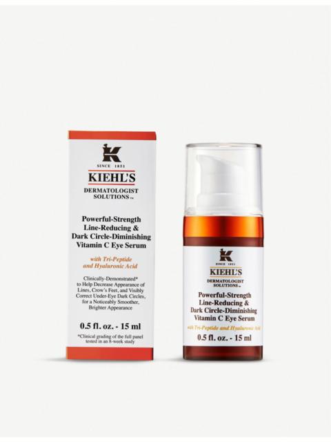 Kiehl's Powerful-Strength Line-Reducing & Dark Circle-Diminishing Vitamin C Eye Serum 15ml