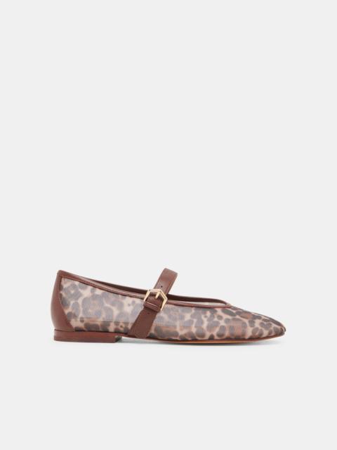 dolce vita ROSLYN BALLET FLATS LEOPARD MESH