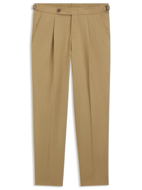 TAPERED-FIT TROUSERS IN STRETCH COTTON