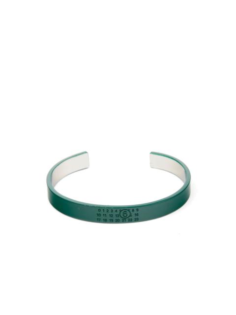 アクセサリー Maison Margiela MM6 Logo Cuff Bracelet MM6 Maison Margiela: Logo Bracelet | SSENSE