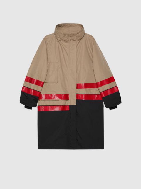 GUCCI The Hacker Project technical cotton coat