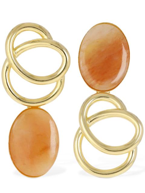 DESTREE Sonia Icon stone earrings