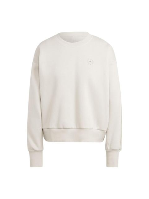 (WMNS) adidas By Stella Mccartney Plush Sweatshirt 'Beige' IQ2637