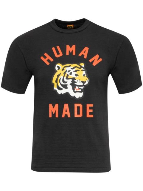 Human Made tiger-print cotton T-shirt