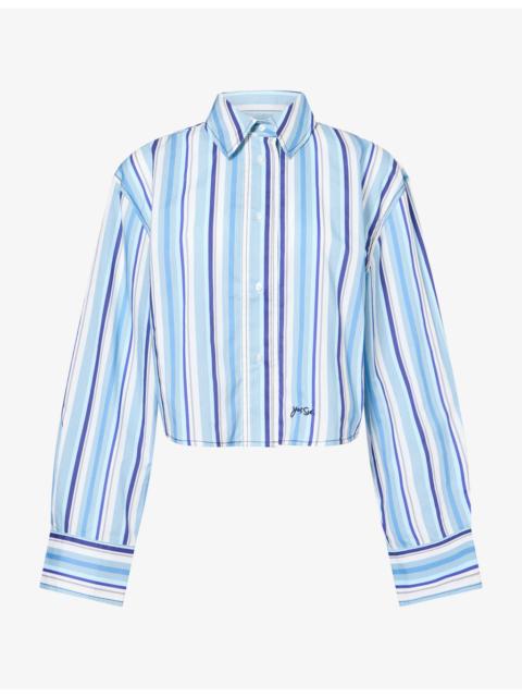 SIR. Vester Pinstripe Cotton Shirt