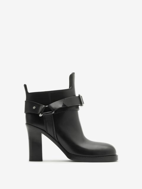 Burberry Leather Stirrup Low Boots