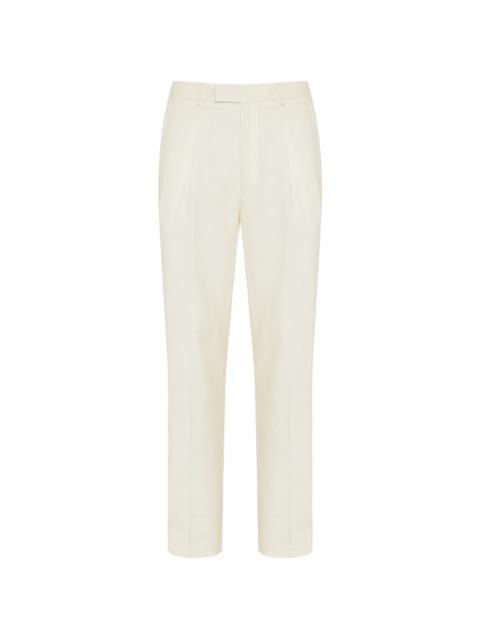 ZEGNA flat-front trousers