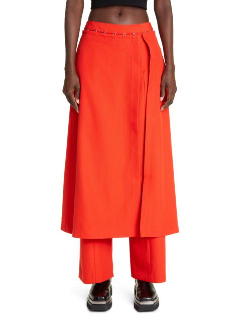 Dion Lee Skirt Overlay Suiting Pants