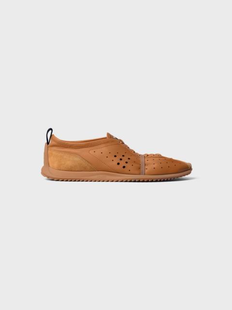 CELINE SOFT SNEAKER IN STRETCH LAMBSKIN, SUEDE CALFSKIN AND LAMBSKIN