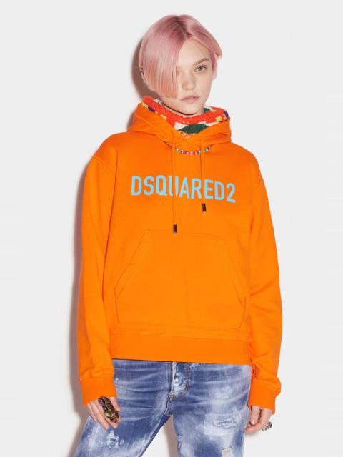DSQUARED2 TECHNICOLOUR HOODIE