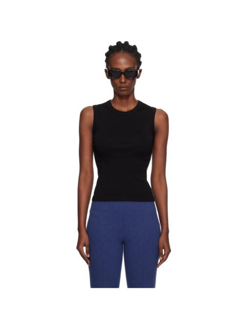 FLORE FLORE Black Esmé Tank Top