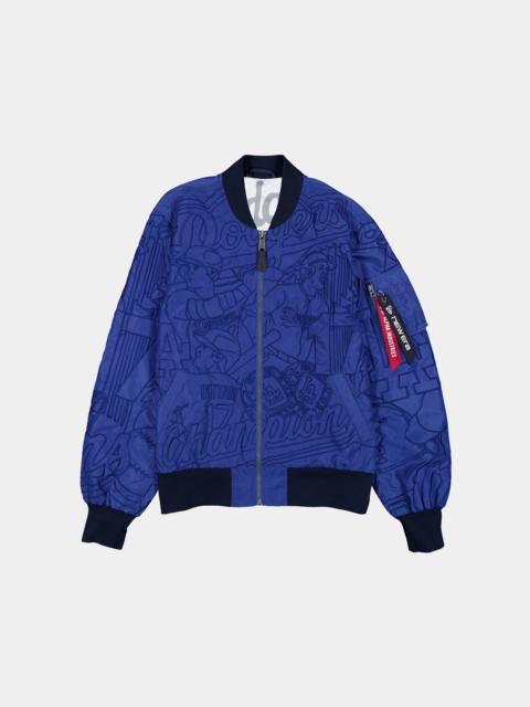 Nike COMPLEXCON X LOS ANGELES DODGERS X NEW ERA X ALPHA L-2B BOMBER JACKET
