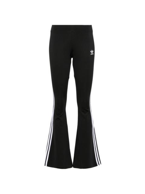 3-Stripes flared leggings