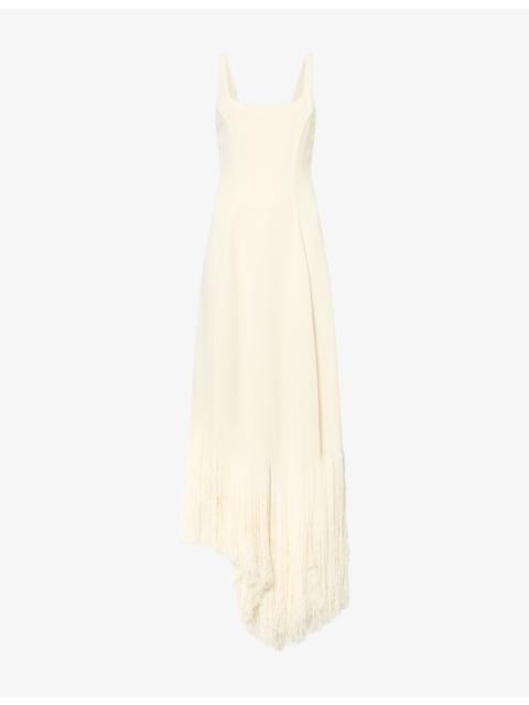 KHAITE Vivian Woven Maxi Dress