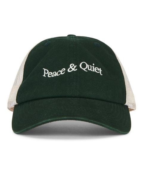 Museum of Peace & Quiet Wordmark Trucker Dad Hat