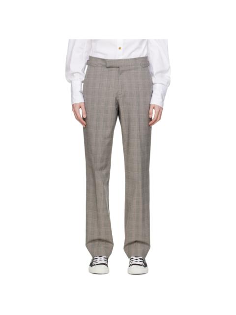 Vivienne Westwood Gray Sang Trousers