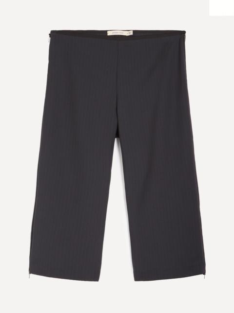 paloma wool Lumieti Dark Grey Pinstripe Capri Trousers