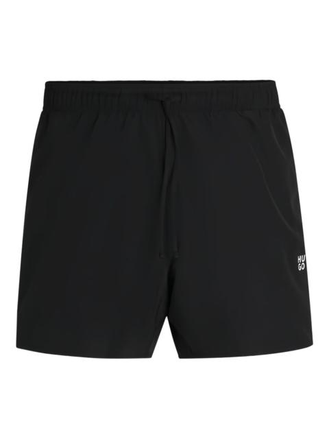 HUGO drawstring swim shorts