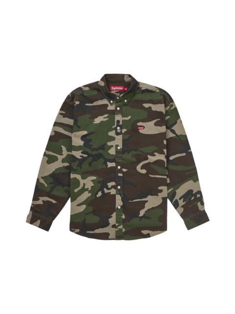 Supreme Supreme Small Box Denim Shirt (FW25) Woodland Camo