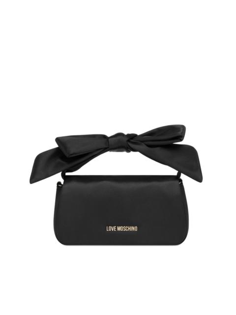 Moschino bow chain tote bag