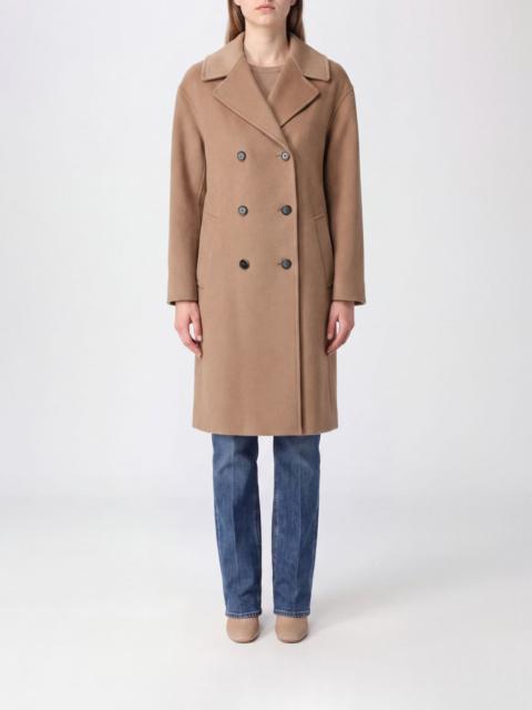 'S Max Mara 'S MAX MARA Coat Woman color Camel