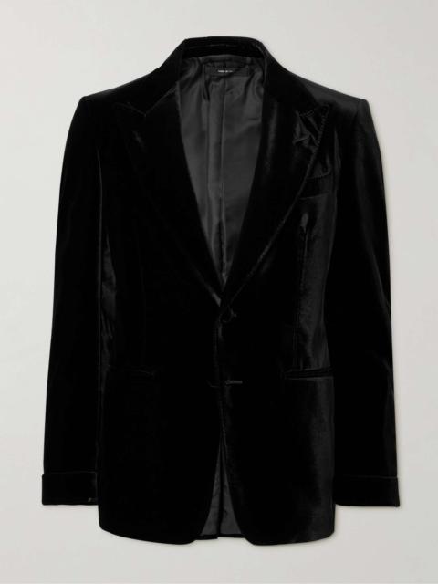 TOM FORD Shelton Velvet Tuxedo Jacket